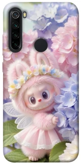 Чехол на Xiaomi Redmi Note 8 Labubu & Flowers ver.1 фото 1 из 1