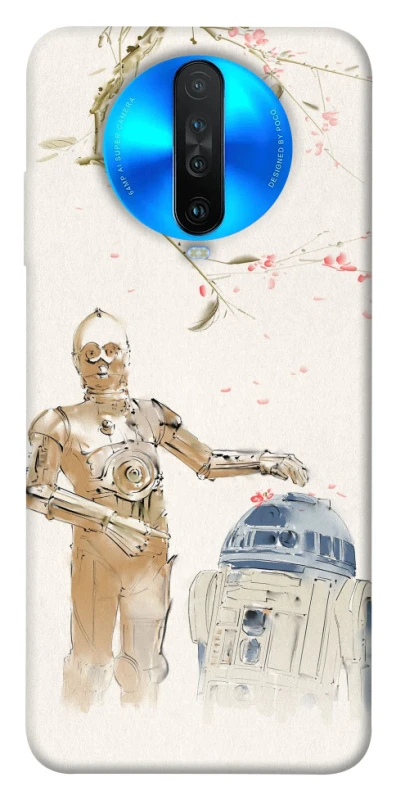 Чохол на Xiaomi Redmi K30 Star Wars robots фото 1 з 1