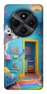 Чехол на Xiaomi Poco C75 crazy cat фото 1 из 1
