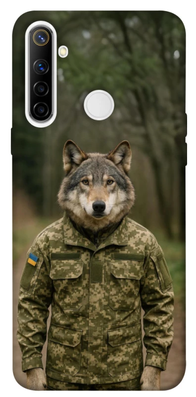 Чохол на Realme 6i Вовк захисник фото 1 з 1