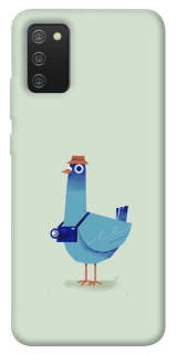 Чохол на Samsung Galaxy A02s Голуб-детектив фото 1 з 1