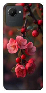 Чехол на Realme C30 Flowers v28 фото 1 из 1