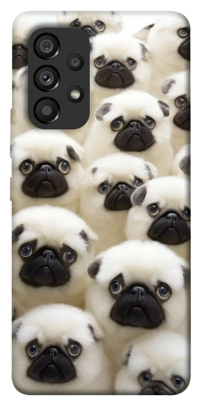 Чохол на Samsung Galaxy A53 5G Doggy Pug Love фото 1 з 1