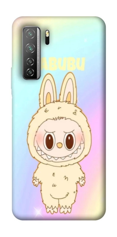 Чехол на Huawei Nova 7 SE Fluffy Rainbow Labubu фото 1 из 1