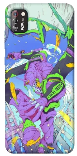 Чохол на TECNO POP 4 Pro Євангеліон v2 фото 1 з 1