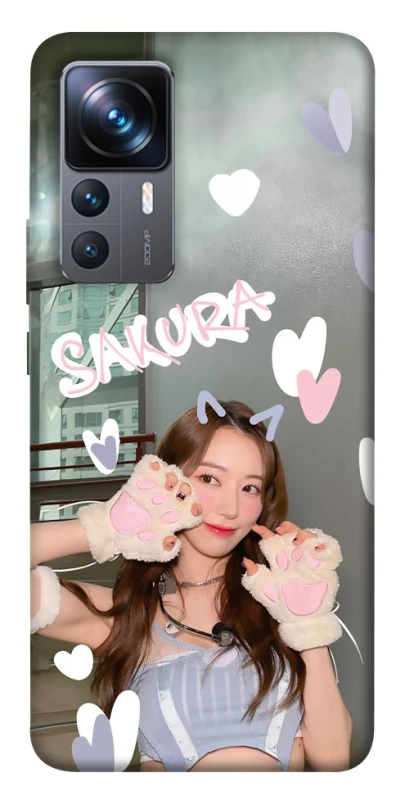 Чехол на Xiaomi 12T / 12T Pro Sakura - LE SSERAFIM фото 1 из 1