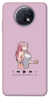 Чехол на Xiaomi Redmi Note 9 5G / Note 9T Вайфу фото 1 из 1