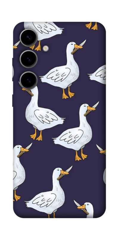Чохол на Samsung Galaxy S25 Гуси з претензією фото 1 з 1