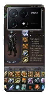 Чохол на Xiaomi Poco X6 Character Menu ver.1 фото 1 з 1