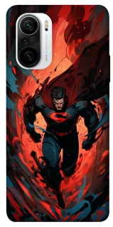 Чехол на Xiaomi Redmi K40 / K40 Pro / K40 Pro+ / Poco F3 Superman фото 1 из 1