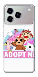 Чохол на ZTE Blade A76 Adopt Me Pets Logo фото 1 з 1