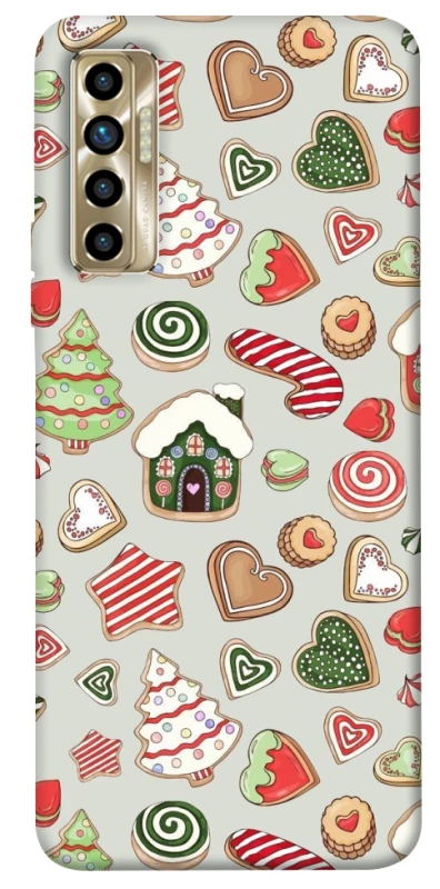 Чохол на TECNO Camon 17P Новорічний v7 фото 1 з 1