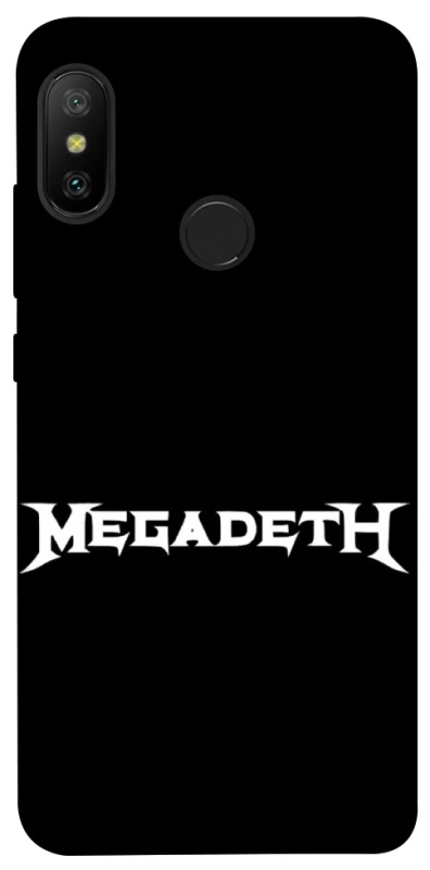 Чохол на Xiaomi Mi A2 Lite / Xiaomi Redmi 6 Pro Megadeth logo фото 1 з 1
