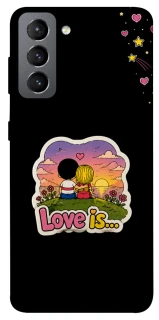 Чехол на Samsung Galaxy S21 FE Love is ver.5 фото 1 из 1