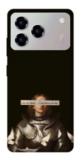 Чехол на ZTE Blade A76 Not afraid фото 1 из 1