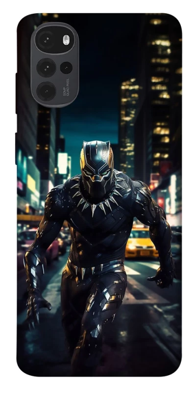 Чехол на Motorola Moto G22 Black Panther фото 1 из 1