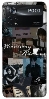 Чехол на Xiaomi Poco X4 Pro 5G Wednesday Collage ver.1 фото 1 из 1