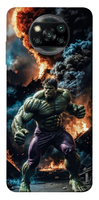 Чехол на Xiaomi Poco X3 NFC / Poco X3 Pro Hulk v2 фото 1 из 1