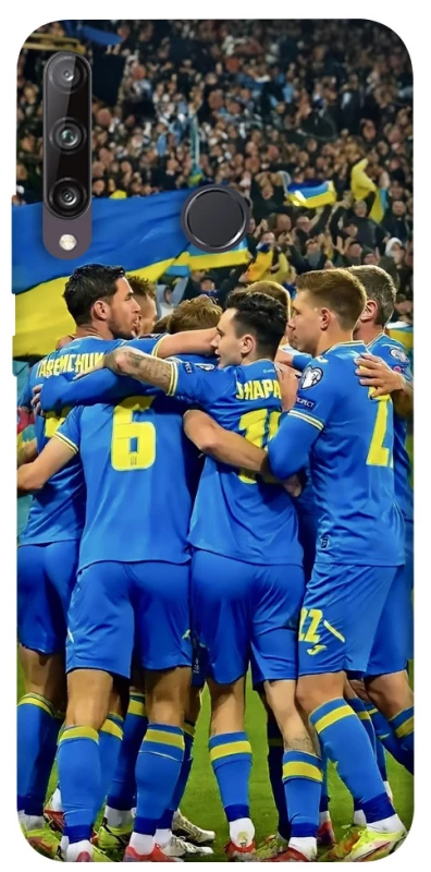 Чехол на Huawei P40 Lite E Сборная Украины v3 фото 1 из 1