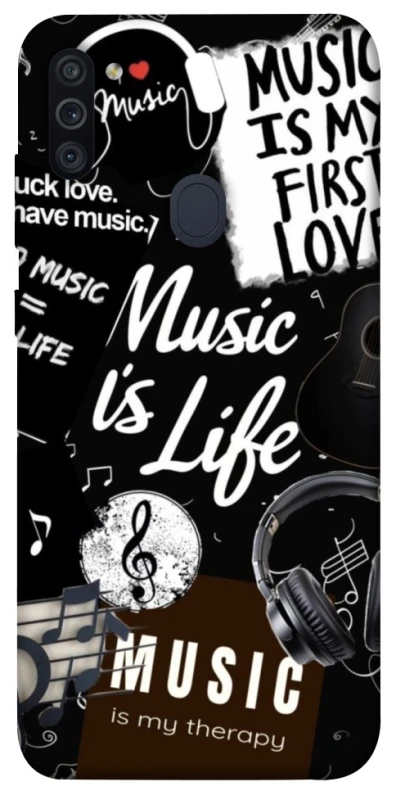 Чохол на Samsung Galaxy M11 Music is Life фото 1 з 1