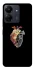 Чохол на Xiaomi Poco C65 Heart with flowers фото 1 з 1