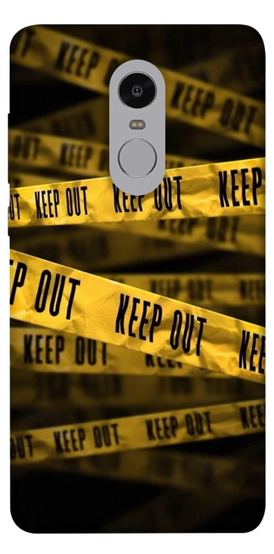 Чохол на Xiaomi Redmi Note 4X / Note 4 (Snapdragon) keep out фото 1 з 1