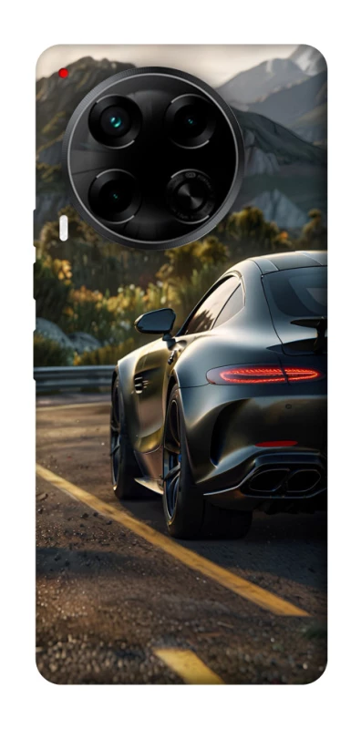 Чехол на TECNO Camon 30 (CL6) Car in the mountains фото 1 из 1