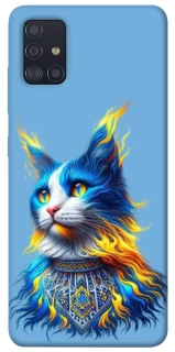 Чохол на Samsung Galaxy A51 Кіт патріот фото 1 з 1