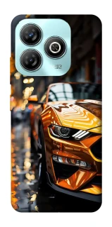 Чохол на ZTE Blade A75 4G Golden sports car фото 1 з 1