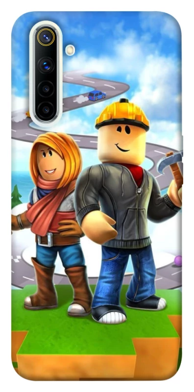 Чехол на Realme 6 Roblox Builder Adventure фото 1 из 1