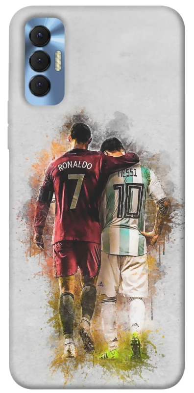 Чохол на TECNO Spark 8P Ronaldo та Messi фото 1 з 1