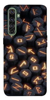 Чехол на Realme X50 Pro Огненые руны фото 1 из 1