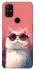 Чехол на OnePlus Nord N10 5G Сat with glasses фото 1 из 1