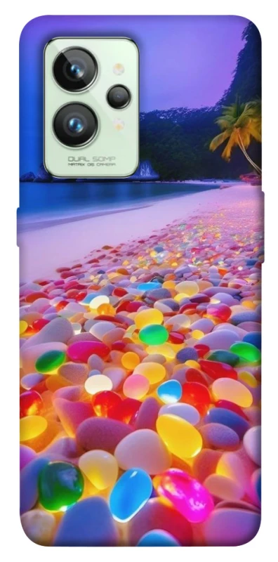 Чехол на Realme GT2 Светящиеся камни на берегу фото 1 из 1