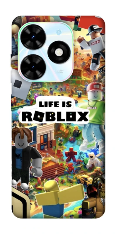 Чохол на TECNO Spark Go 2024 Life is Roblox фото 1 з 1