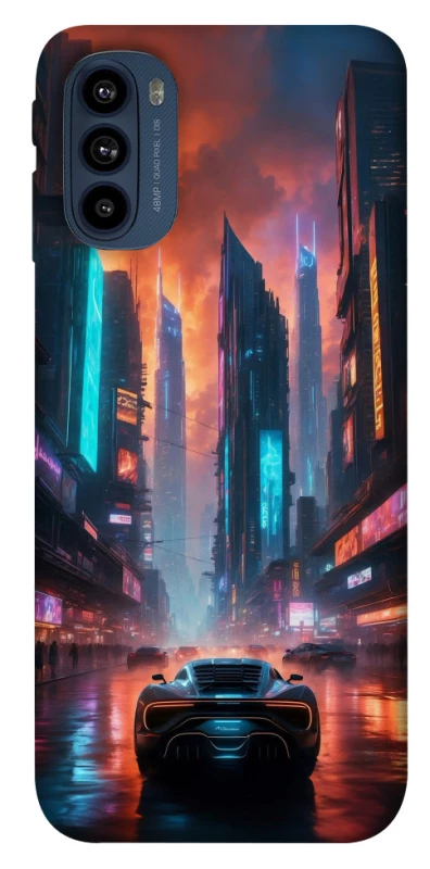 Чехол на Motorola Moto G41 Cyber city фото 1 из 1