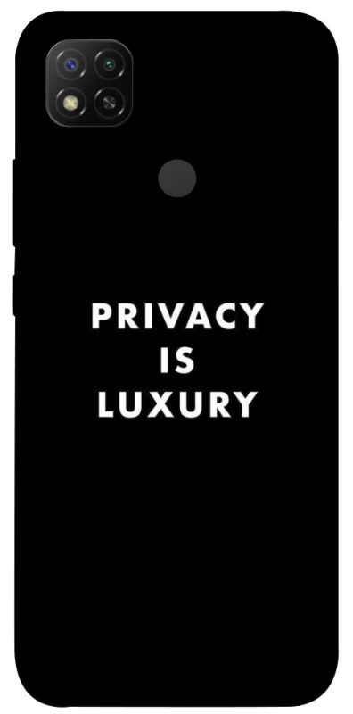 Чохол на Xiaomi Redmi 9C Privacy is luxury фото 1 з 1