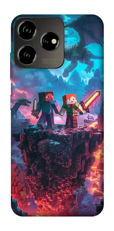 Чохол на ZTE Blade V50 Design 4G Minecraft v3 фото 1 з 1