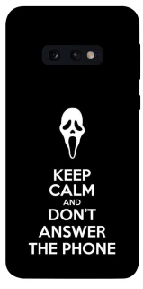Чехол на Samsung Galaxy S10e Dont Answer The Phone фото 1 из 1