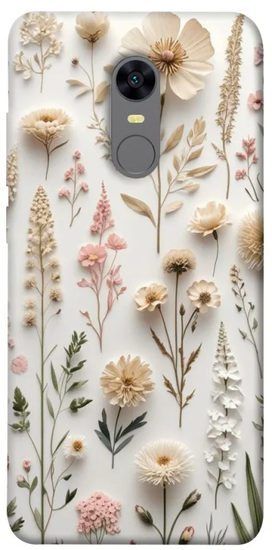 Чехол на Xiaomi Redmi 5 Plus / Redmi Note 5 (Single Camera) Floral design ver.1 фото 1 из 1