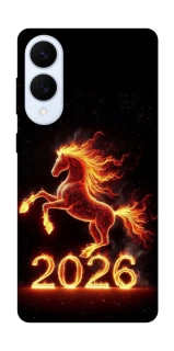 Чохол на Samsung Galaxy S25 Edge Red Fire Horse ver.1 фото 1 з 1