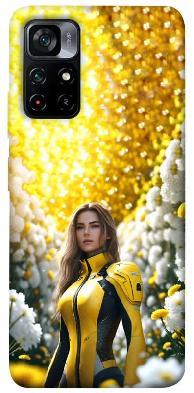 Чохол на Xiaomi Poco M4 Pro 5G Cyber space girl ver.2 фото 1 з 1