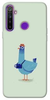 Чохол на Realme 5 Голуб-детектив фото 1 з 1