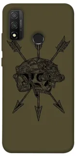 Чохол на Huawei P Smart (2020) Mil skull фото 1 з 1