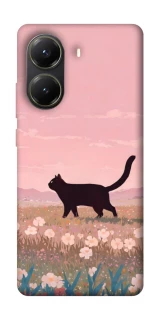 Чохол на Xiaomi Poco X6 Pro cat on a field фото 1 з 1
