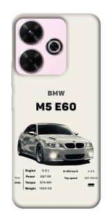 Чохол на Xiaomi Redmi 13 4G BMW M5 E60 фото 1 з 1