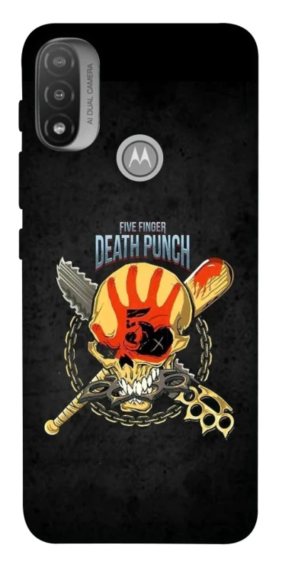 Чохол на Motorola Moto E20 Five finger death punch ver.2 фото 1 з 1
