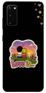 Чехол на Samsung Galaxy S20 Love is ver.5 фото 1 из 1