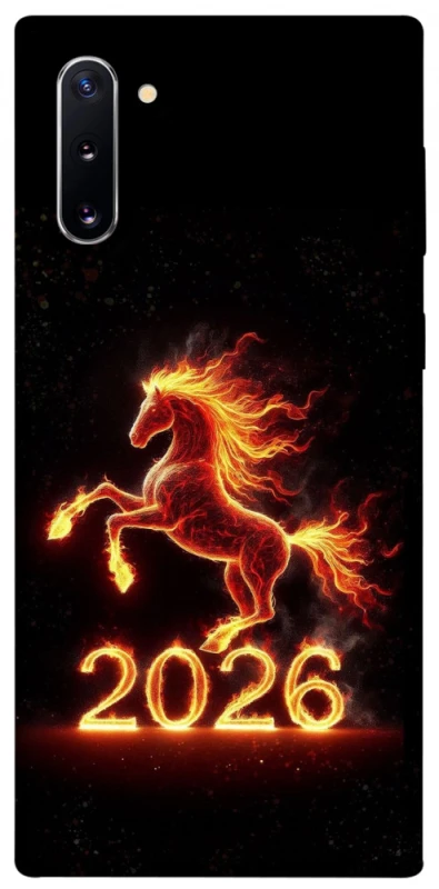 Чохол на Samsung Galaxy Note 10 Red Fire Horse ver.1 фото 1 з 1