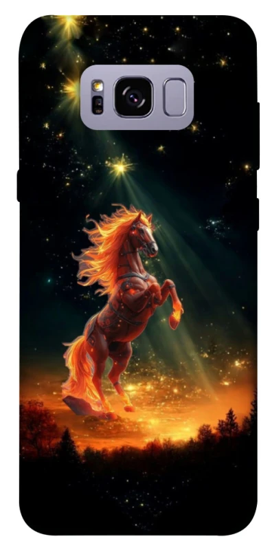 Чохол на Samsung G955 Galaxy S8 Plus Red Fire Horse ver.2 фото 1 з 1